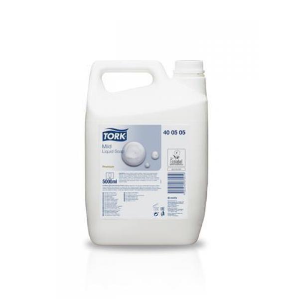Sæbe Flydende Tork Premium Mild med Farve/Parfume 5 ltr 3 dnk x 5 ltr/krt