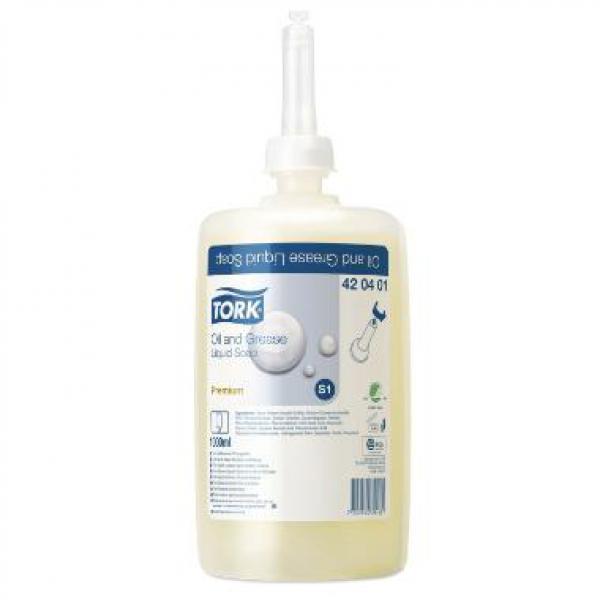 Tork Flydende Industrisæbe 1L S1 6 stk/krt