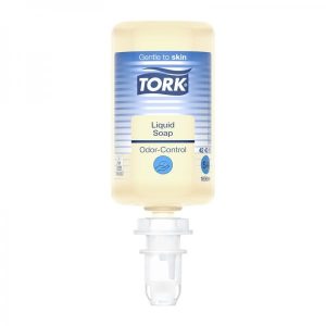 Sæbe, flydende, Tork, Odor-Control, Uparfumeretm 1L, S4