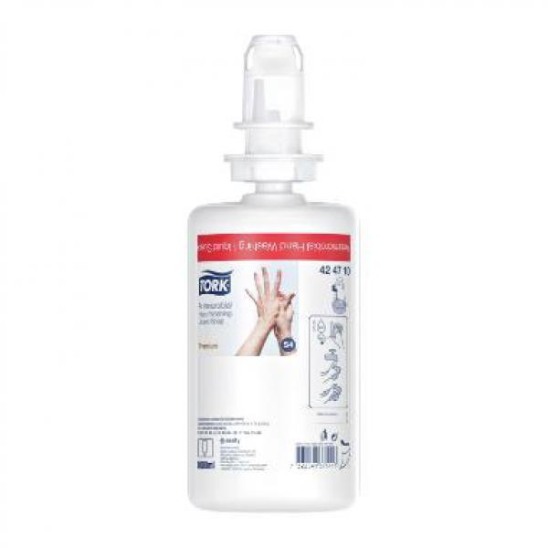Sæbe Tork antimikrobiel flydende S4 uden parfume 1 liter