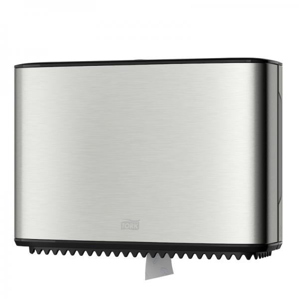Dispenser Toiletpapir Tork T2 Jumbo Rustfri stål 1 STK