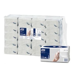 Håndklædeark Tork Advanced H3 C-fold 2-lag 24x27.5 cm Hvid 20 pk x 120 STK/krt