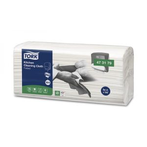 Aftørringsklud Tork Køkken 1-lag 415x355 mm Non-Wowen - 300 stk/krt