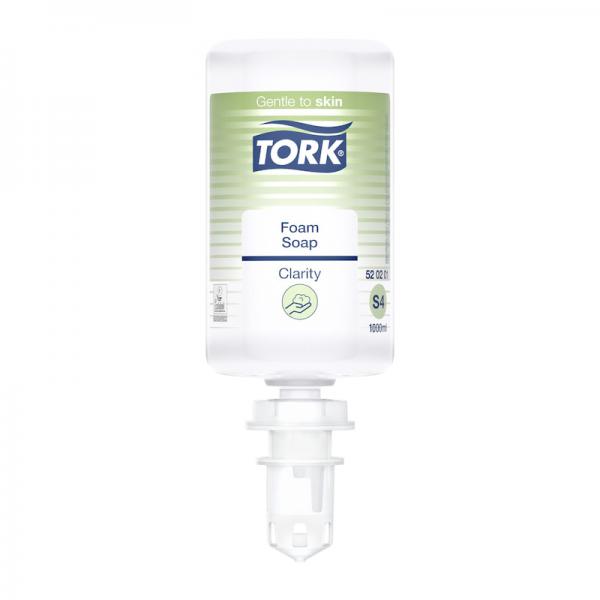 Sæbe skum Tork Clarity Uparfumeret 1 ltr S4 6 fl x 1 ltr/krt