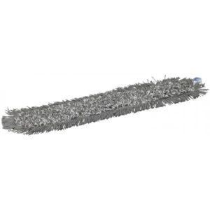 Fugtmoppe, Vikan Damp 43, grå, mikrofiber, 90 cm, med velcro