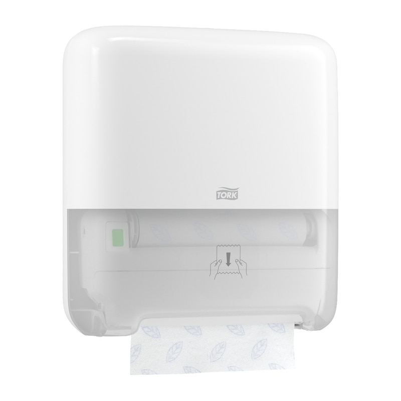 Dispenser Håndklæderulle Tork Matic H1 Plast Hvid 1 STK - Billede 3
