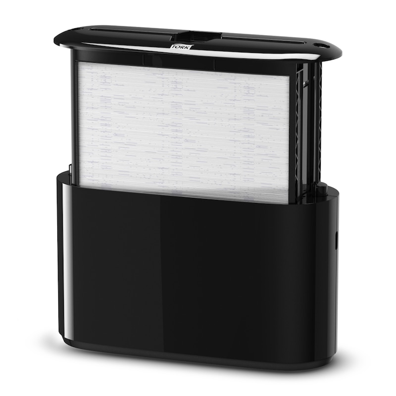 Dispenser Håndklædeark Tork Xpress Multifold Bord H2 Sort 1 STK - Billede 2