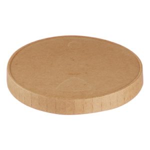 Paplåg PE 1oz 30ml natur Ø44mm brun ubleget 2000stk/krt