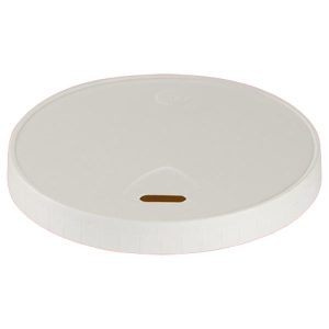 Paplåg til papirkop DPE 12-16oz 355-473ml Ø90mm hvid 1000stk/krt