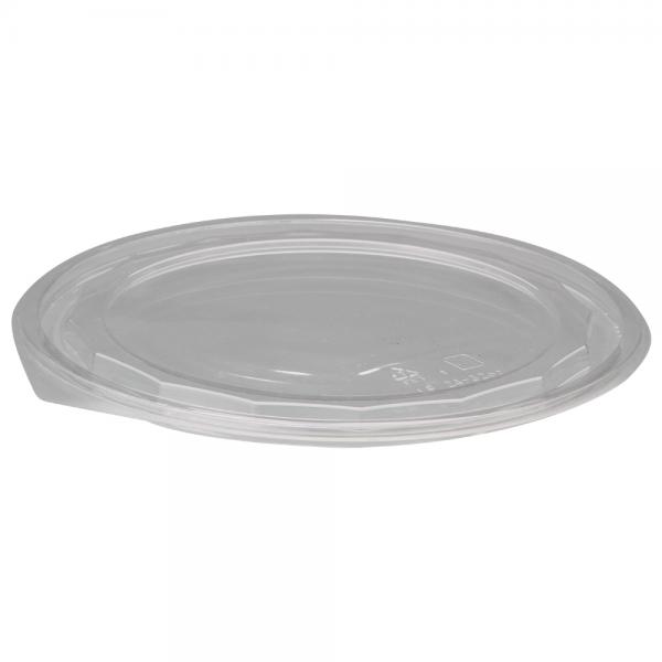 Låg til skål i PET 20oz 500ml Ø150mm Transparent (indvendig Ø129)