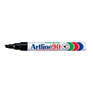 Marker Artline 90 permanent sort 2-5mm 12 Stk/pk