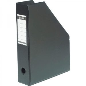 Tidsskriftskassette Elba sort A4 Maxi  5 Stk/pk