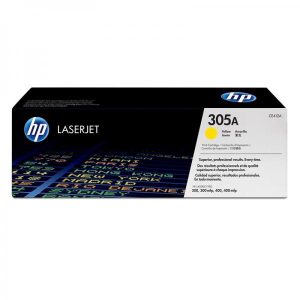 Lasertoner HP CE412A gul Laserjet Colorpro 300/400 - 1 stk