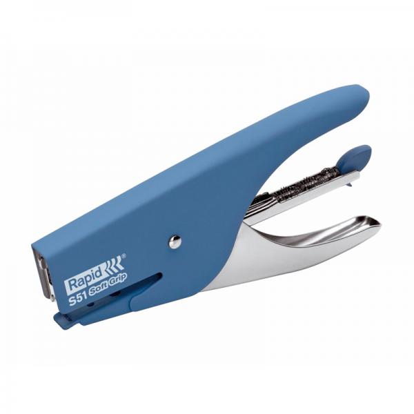 Hæftetang Rapid S 51 Supreme blå t/klamme 221/4 soft grip