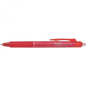Kuglepen Pilot FriXion Clicker rød fine 0,5mm 12 Stk/pk