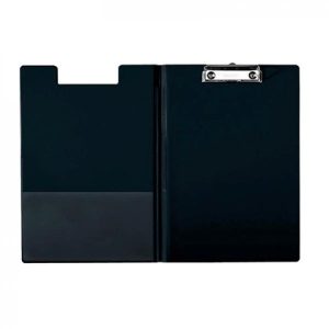 Clipboard Esselte sort A4 m/forside