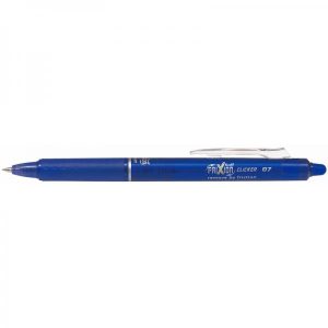 Kuglepen Pilot FriXion Clicker blå medium 0,7mm 12 Stk/pk