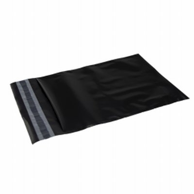 Forsendelsesposer PE A3 sort 340x420mm 100stk/pak