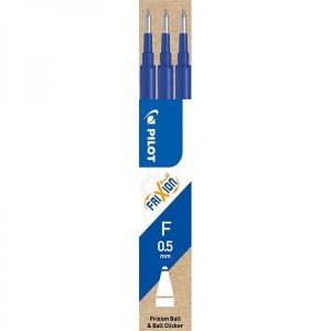 Refill Pilot FriXion blå 0,5 fine 3 stk/pk