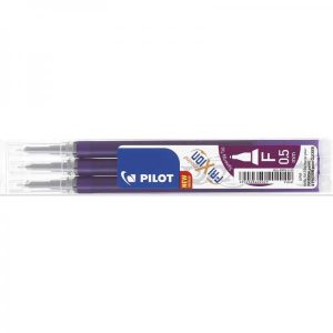 Refill Pilot 3-pack FriXion Point Lilla 0,5mm 3 stk/pk