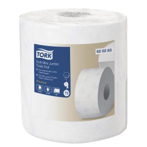 Toiletpapir Tork Premium Jumbo Mini T2 2-lag 170 m 2 rl/krt