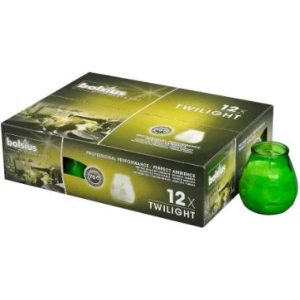 Lysbowle Twilight Brændetid 70 timer Lime 12 STK/krt