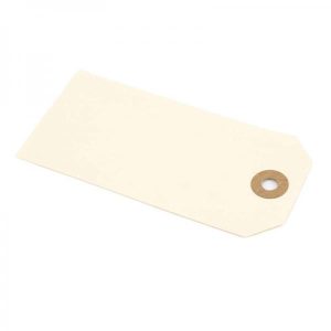 Manillamærker 60x121mm natur A5 1000stk/pak