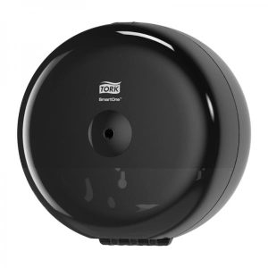 Dispenser Tork toiletpapir SmartOne T9 sort plast 1 STK