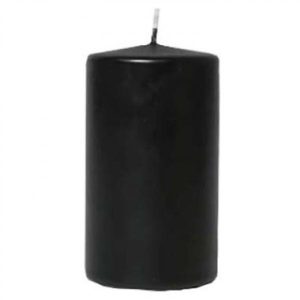 Bloklys 7x12cm sort 53 timer 12stk/krt