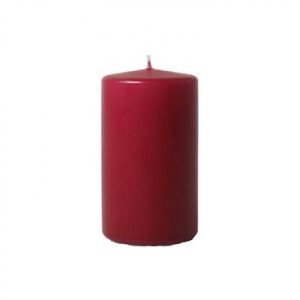 Bloklys 7x12cm bordeaux 53 timer 12stk/krt