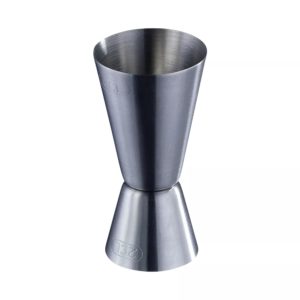 Jigger dobbelt, 84x45x45 mm, 4 cl, stål