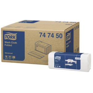 Vaskeklud Tork Advanced 250x190 mm 6-lag 20 pk x 80 STK/krt