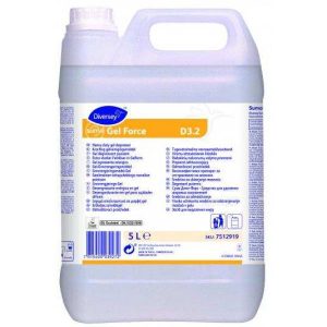 Skumrengøring, Suma Gel Force, D3.2, uden farve/parfume - 2x5L/krt