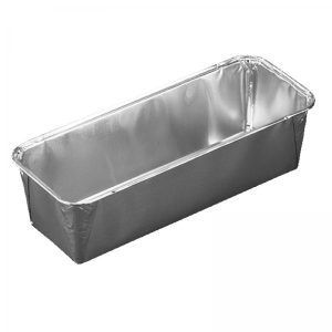 Alubakke 2200 ml 304x120x81 mm - 6x40stk/krt