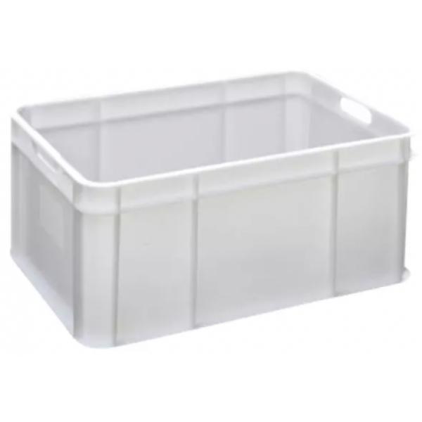 Transportkasse 54 L, plast, hvid