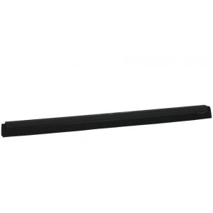 Udskiftningskassette til gulvskraber, Vikan, sort, PP/gummi, 70 cm, med dobbeltblad