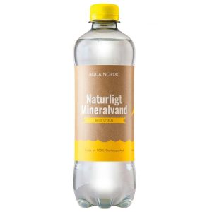 Mineralvand m/brus & citrus, 0,5L