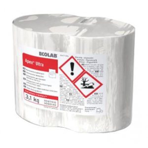 Apex Ultra, maskinopvask m/klor, 4x3, 3kg/krt