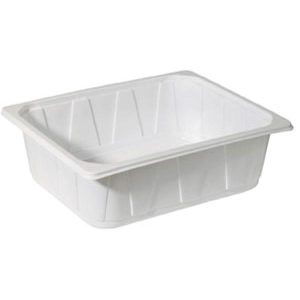 TRAY 1/2GN PP WH 1-COMP 325X265X100 92x1/krt