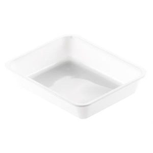 TRAY MENU CPET WH 1-COMP 225X175X43 300x1/krt