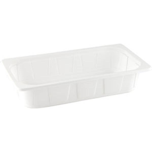 TRAY 1/3GN PP WH 1-COMP 325X176X65 144x1/krt