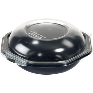 Octabowl® 160 x 160 x 72 mm Sort 1-Rum