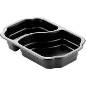 Forme, Take-Away 250 x 159 x 45 mm Sort 2-Rum