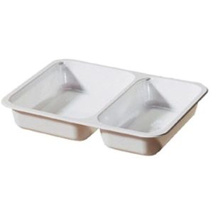 Menu-forme, 225 x 175 x 35 mm Hvid 2-Rum