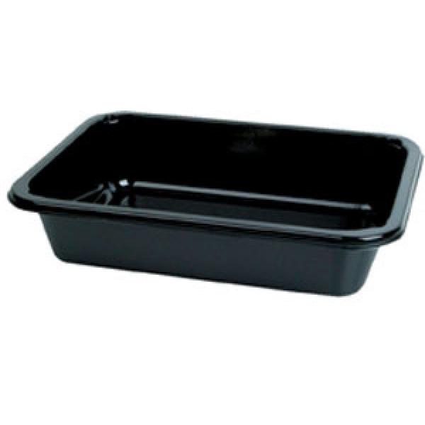 Lille portions form, 187 x 137 x 40 mm Sort 1-Rum
