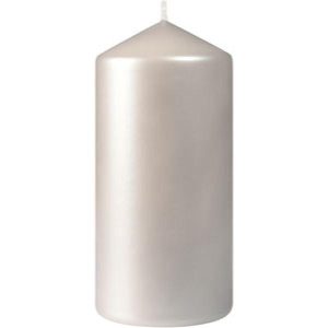CANDLES PILLAR 150X70 MATT SILVER 6x2/krt
