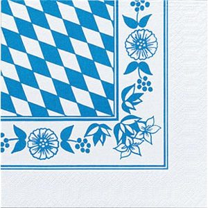 NAPKINS 3-PLY 33X33CM BAYERNRAUTE 50x10/krt
