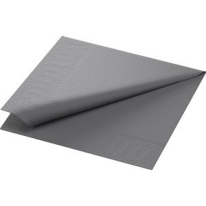 Tissue serviet 33 x 33 cm Granitgrå 2-lags
