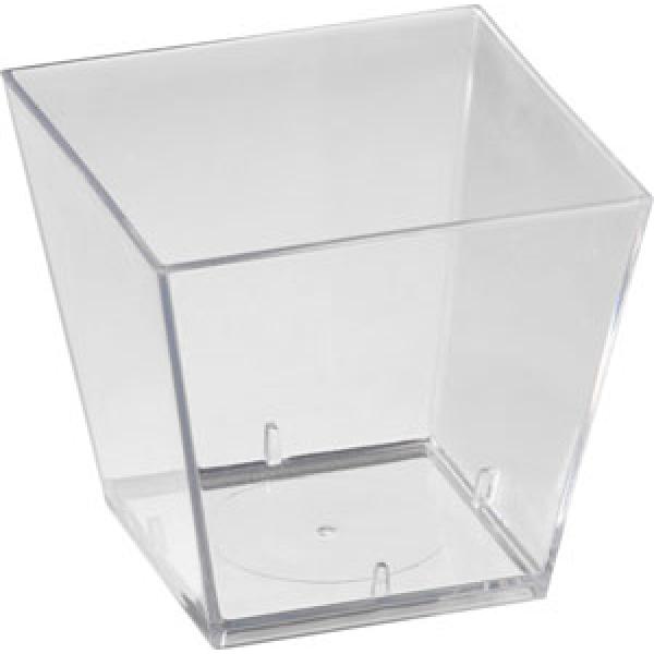 Square 49 x 49 x 46 mm Transparent 1-Rum