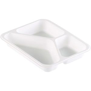 Caterline-forme 227 x 178 x 32 mm Hvid 3-Rum